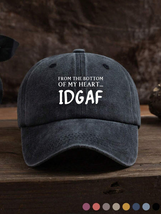 1 pieza Gorra de béisbol casual y ajustable para exteriores, con estampado de letras, de tela suave, estilosa y unisex para todas las estaciones, adecuada para uso diario
