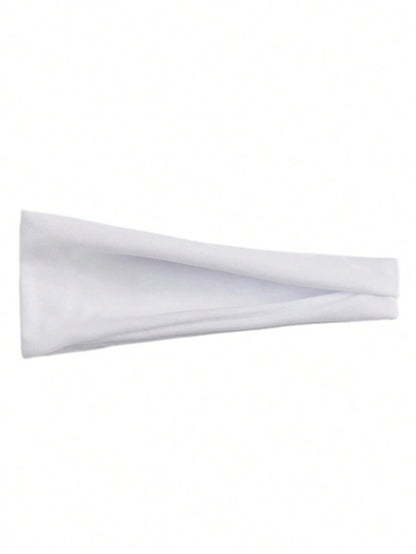 1 pieza Diadema atlética absorbente del sudor para correr, fitness, entrenamiento, casual, banda para el cabello turbante para el gimnasio, sudadera, artículos escolares, universidad, accesorios para el cabello de otoño e invierno para mujeres para atuend