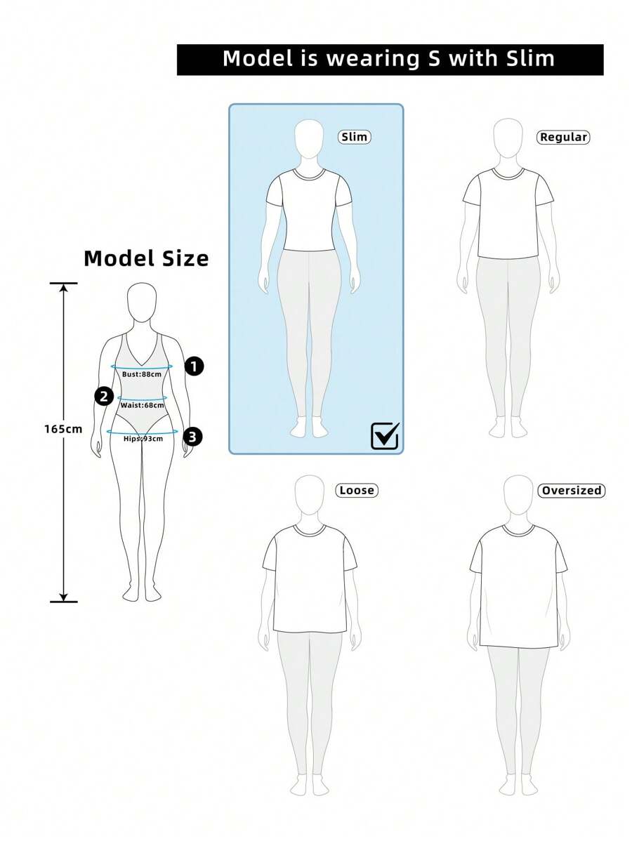SHEIN EZwear Casual Minimalist Pattern Contrast Color Collar & Cuff Fitted Cropped Women T-Shirt, Suitable For Summer