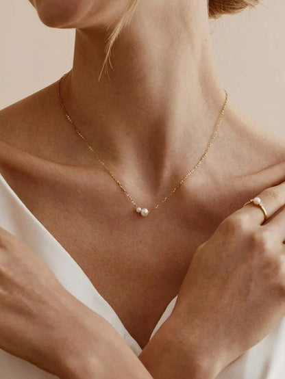 1 Pieza Collar Con Colgante Simple Y Elegante Adecuado Para Uso Diario De Mujeres