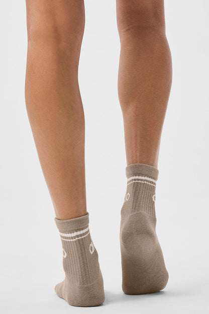 Unisex Half-Crew Throwback Medias