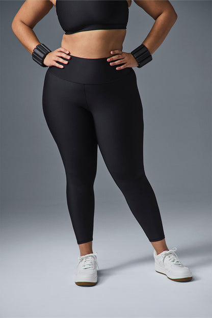 Leggings Airlift de cintura alta 7/8 - Negro