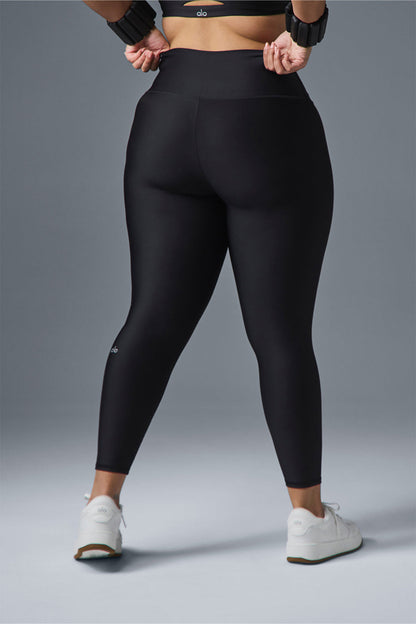 Leggings Airlift de cintura alta 7/8 - Negro