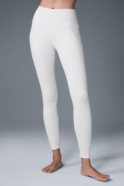 Leggings de cintura alta Airbrush - Blanco