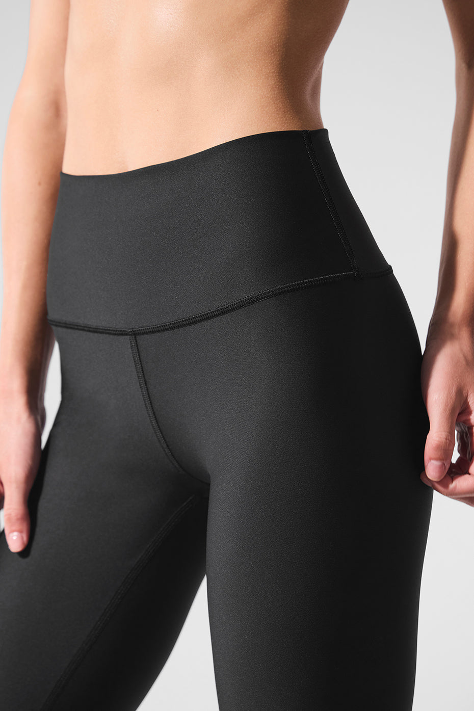 Leggings Airlift de cintura alta 7/8 - Negro
