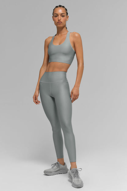 Leggings Airlift de cintura alta 7/8 - Gris Lunar